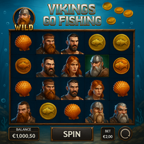 Malina Casino - Vikings Go Fishing Slot - Jeu en Ligne